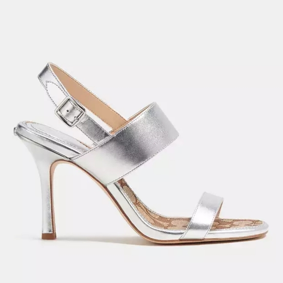 New! 🔥 Silver Rori Sandal In Silver Metallic - Picture 5 of 5